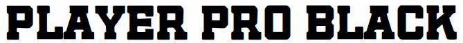 Player Pro Black